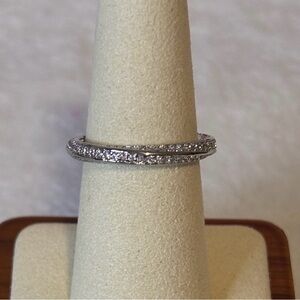 Elegant Sterling Silver Women's Ring